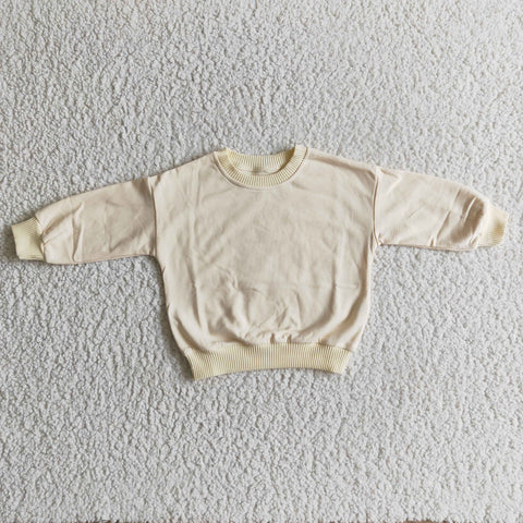 GT0050 New Ice Cream White Good Quality Sweater Shirt Top