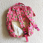 SALE Boutique Fashion Pink Flower Backpack Diaper Bags