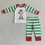 Christmas Baby Mini Mom And Me Pajamas Adult's Kid's Matching Clothes