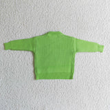 BT0099 Christmas Winter Fashion Green Knit Sweater