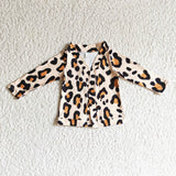 New Leopard Girl's Coat Cardigan