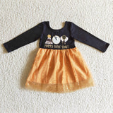 SALE GLD0138 Happy New Year Tulle Cute Girl's Dress