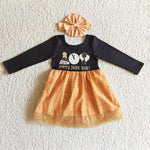 SALE GLD0138 Happy New Year Tulle Cute Girl's Dress