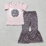 SALE Daddy's Girl Pink Leopard Girl's Matching Clothes