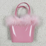 Boutique Cartoon Pink Tulle Cute Handbag 3 pcs Girl's Set