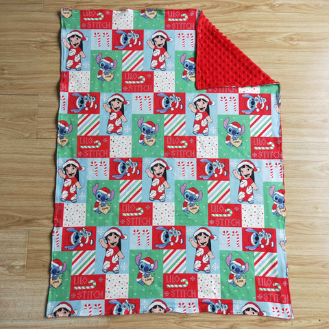 Christmas Cartoon Baby Blanket