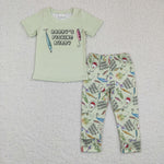 SALE BSPO0038 Daddy's Fishing Buddy Boy's Set Pajamas