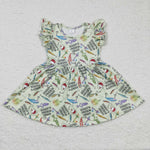SALE GSD0155 Daddy's Fishing Buddy Girl's Dress