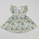 SALE GSD0155 Daddy's Fishing Buddy Girl's Dress