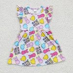 Easter PEEPS Rabbit Pink Cute Girl's Dress