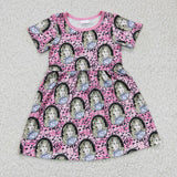 Singer Pink Dress Girl's atching Clothes