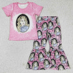 Singer Pink Dress Girl's atching Clothes