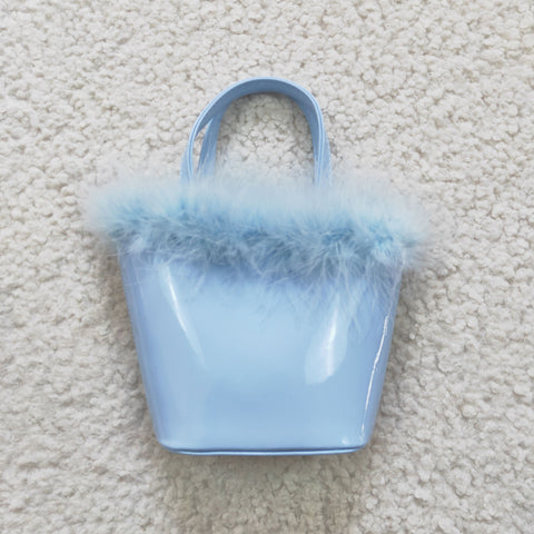 Boutique New Baby Girl Blue Handbag Bag