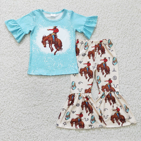 Western Horse Riding Cowboy Girl's Set