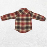 New Children's Plaid Flannel Shirt Boy's Girl's Shirt