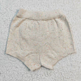 Promotion SS0037 creamy white Girl's Kid's Sweater Shorts