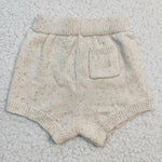 Promotion SS0037 creamy white Girl's Kid's Sweater Shorts