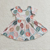 GSD0243 Easter Egg Floral Girl's Dress