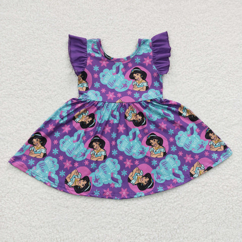 SALE GSD0230 New Princess Purple Girl's Dress