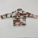 GT0084 New Children's Western Flannel Shirt Boy's Girl's Shirt Coat