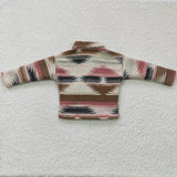 GT0084 New Children's Western Flannel Shirt Boy's Girl's Shirt Coat