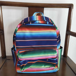 BA0039 Fashion Western New Stripe Backpack Bag