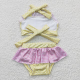 S0055 Summer Cartoon Princess Cute Girl's Swimsuit