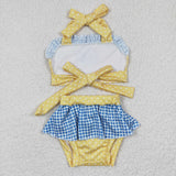 S0060 Summer Cartoon Princess Cute Girl's Swimsuit