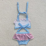 S0059 Summer Cartoon Princess Cute Girl's Swimsuit