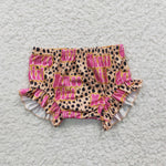 SS0081 MAMAS GIRL Leopard Newborn Baby Bummie