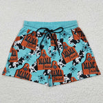 SS0052 MAMA Tried Blue Adult's Shorts