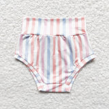 SS0044 Stripe Newborn Baby Bummie