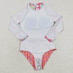 S0116 Summer Rainbow Girl's Swimsuit