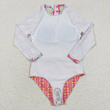 S0116 Summer Rainbow Girl's Swimsuit