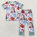 BSPO0101 Cartoon ABC Boy's Pajamas