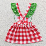 GSD0234 Summer Watermelon Cute Girl's Dress