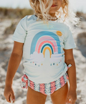 S0115 Summer Rainbow Girl's Swimsuit