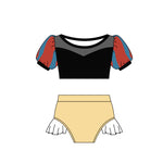 S0131 Boutique Summer Princess Cute Girl's Swimsuit
