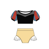 S0131 Boutique Summer Princess Cute Girl's Swimsuit